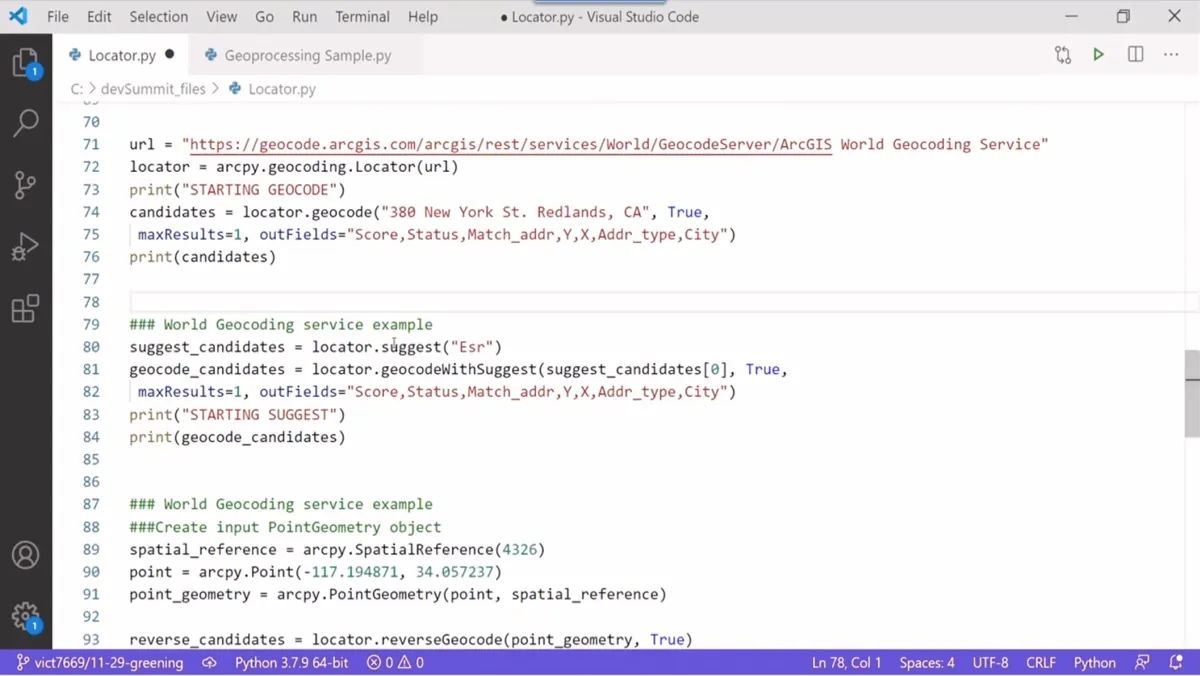 Python ile Geliştirme