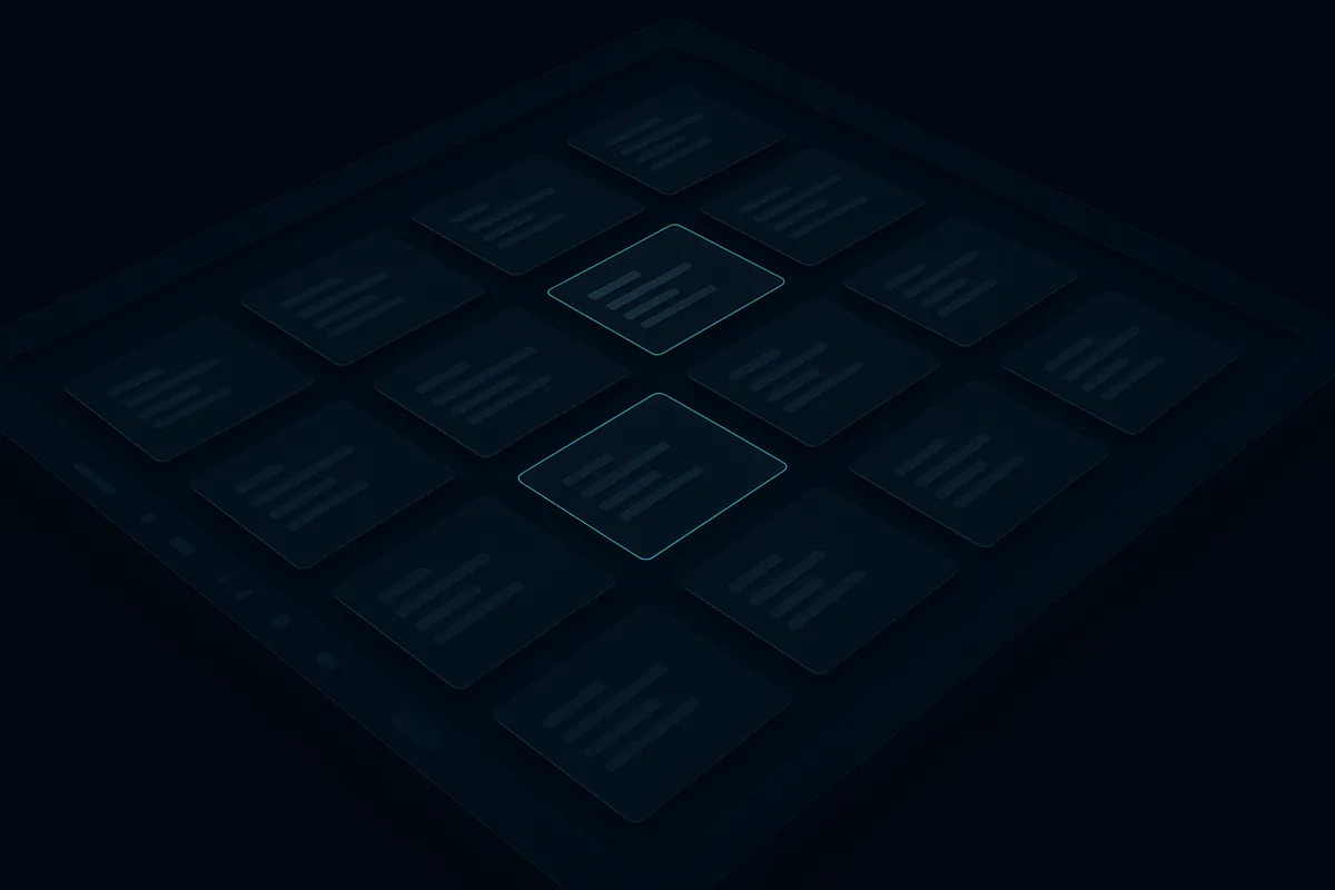 PCM control panel showing scanned Portal content