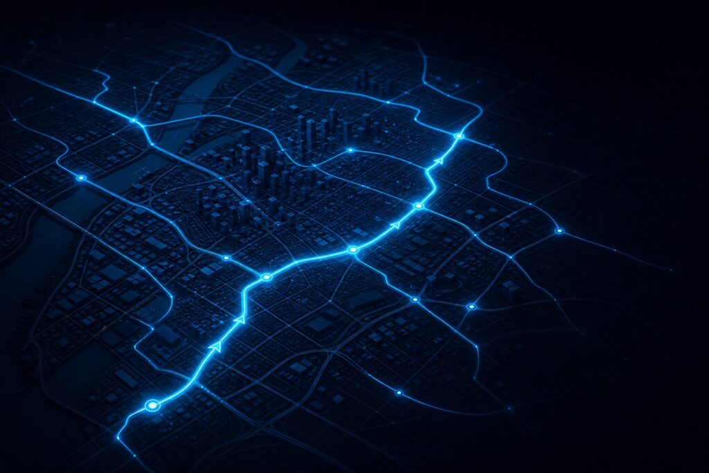 AI destekli, Esri tabanlı filo ve saha rota optimizasyonu